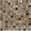 Marble in Brown Color with Shining Crystal Mosaic (CS074)